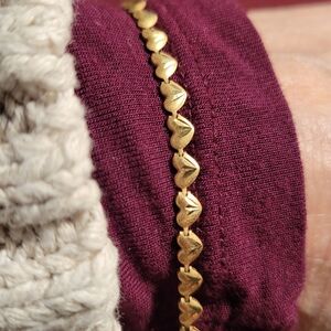 Gold Heart Bracelet